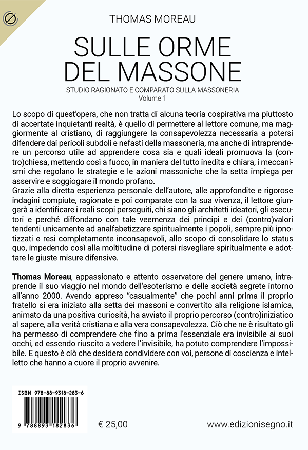 SULLE ORME DEL MASSONE - VOLUME 1