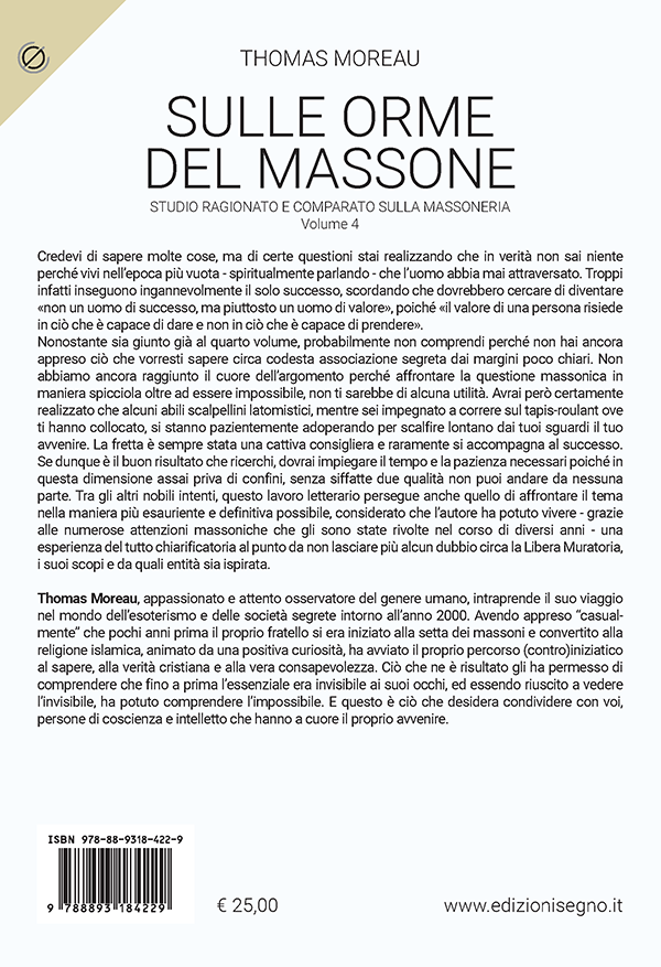 SULLE ORME DEL MASSONE - VOLUME 4