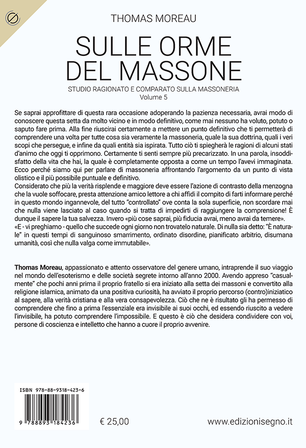 SULLE ORME DEL MASSONE - VOLUME 5