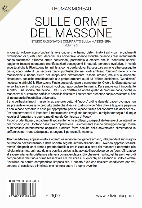 SULLE ORME DEL MASSONE - VOLUME 6